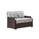 preview thumbnail 14 of 13, Ove Decors Sunnybrook I Daybed Dark Brown Wicker