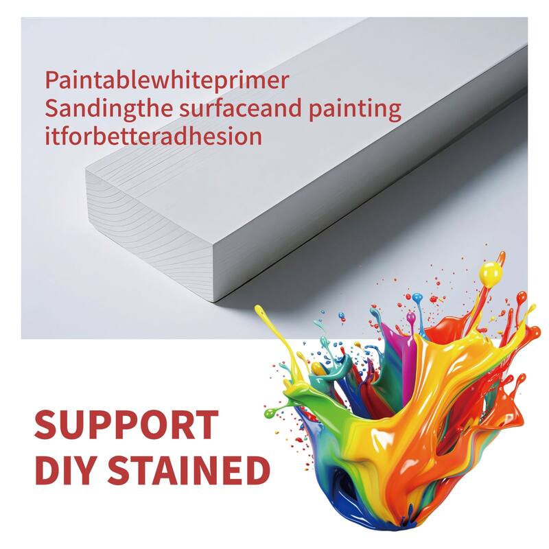 80 in. Primed 1 Panel Solid Wood Primed Interior Shaker Standard Door Slab Pre-Finished Single Panel