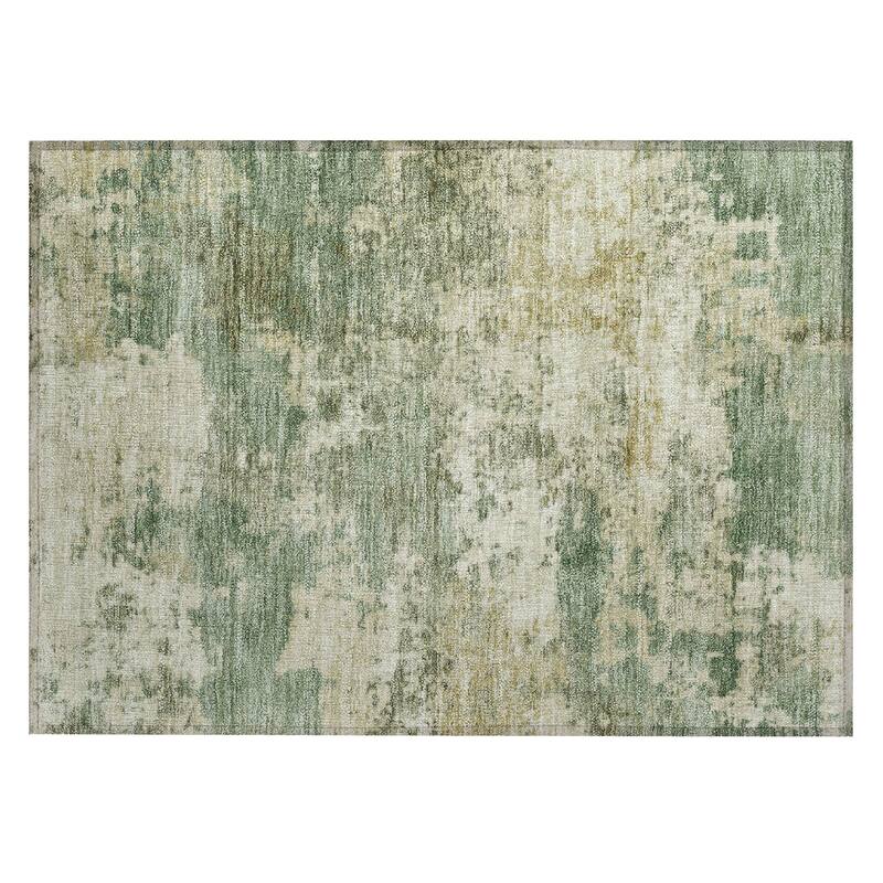 Machine Washable Indoor/ Outdoor Modern Jenna Chantille Rug