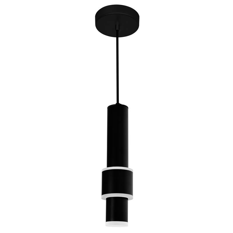 Lena LED Integrated Mini Pendant With Black Finish
