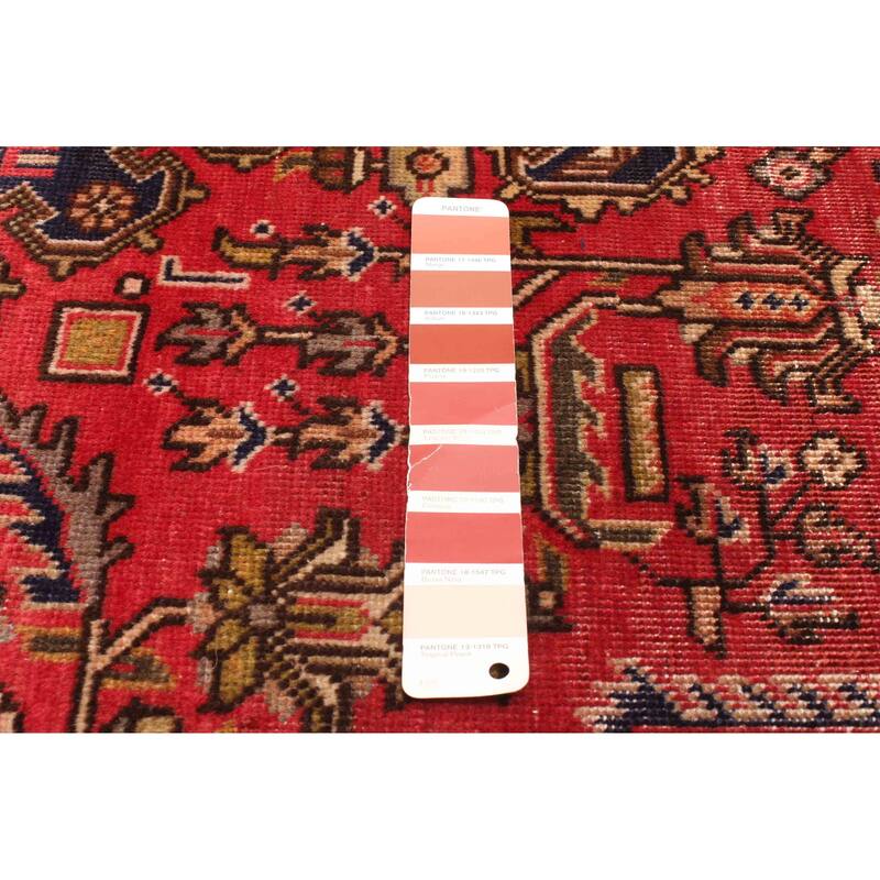 ECARPETGALLERY Hand-knotted Kayseri Vintage Red Wool Rug - 4'7 x 6'3