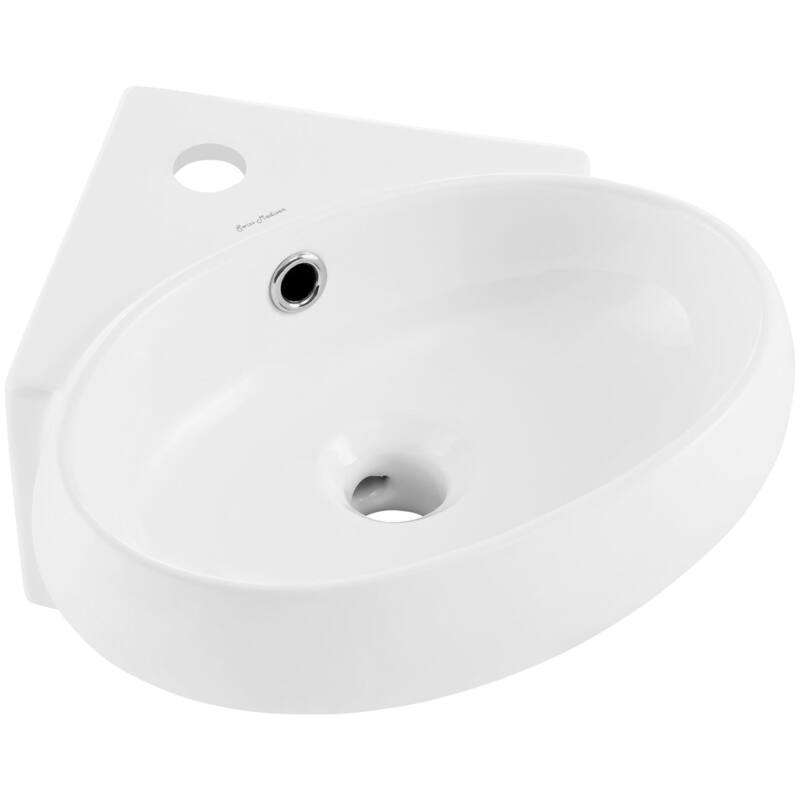 Swiss Madison SM-WS328 Plaisir 14-3/16" Corner Ceramic Wall Mounted