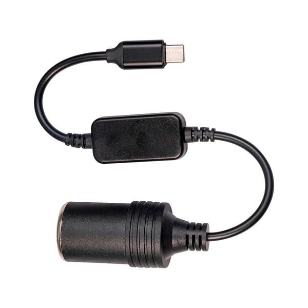 usb c to 12v cigarette lighter USB C Male 5V To 12V Car Cigaret Lighter Sockets Female Converter Cable 12W  Max - Bed Bath & Beyond