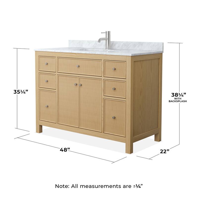 Wyndham Collection WCF9292-48S-CMUNSMXX Pendry 48" Free Standing