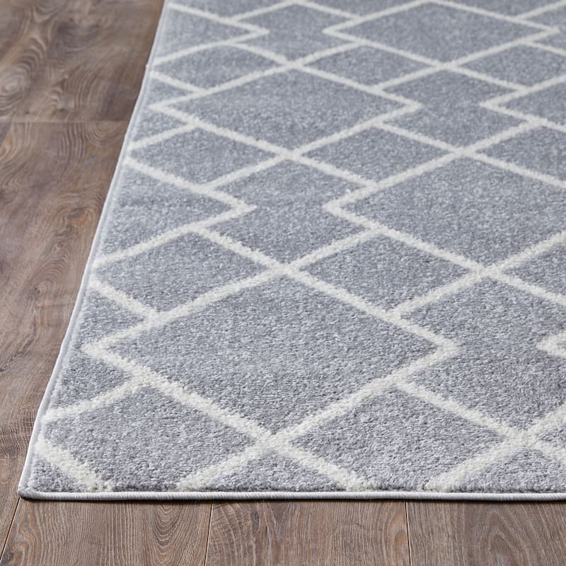Loomaknoti Kissandrah Bleyana Gray Area Rug