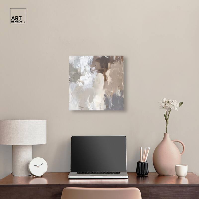 Faded Textured I Canvas by Art Remedy, Gallery Wrapped