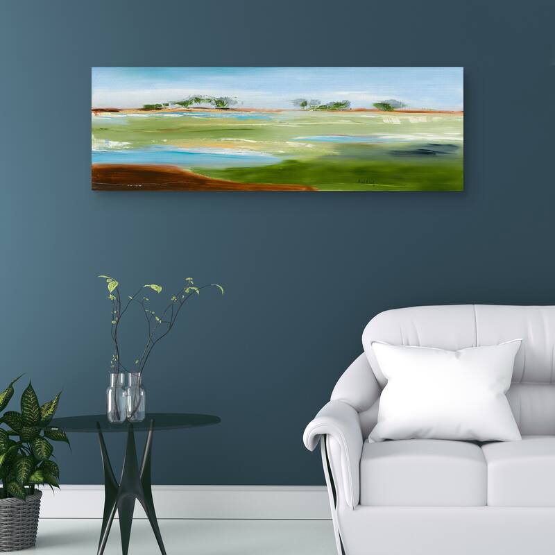 Green Pastures Canvas Art Print