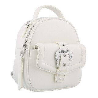 small white backpack