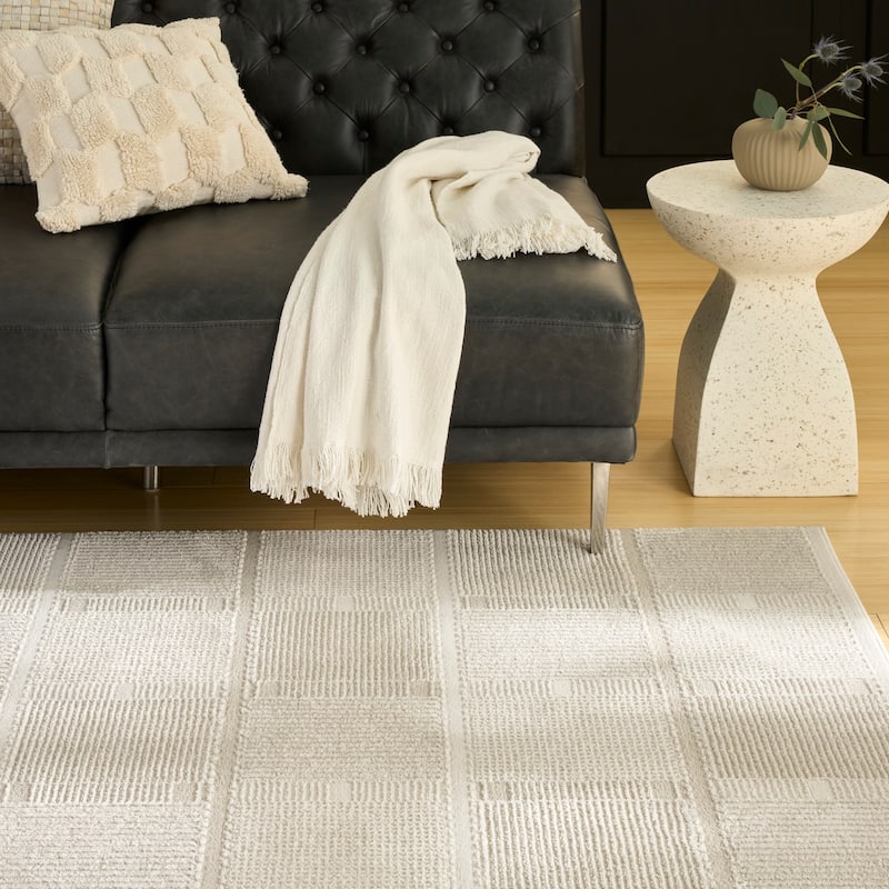 Nourison Nordic Indoor only Geometric Area Rug