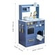 preview thumbnail 8 of 40, Teamson Kids Little Chef Lake Tahoe Wooden Play Kitchen - Washer & Mini Garden