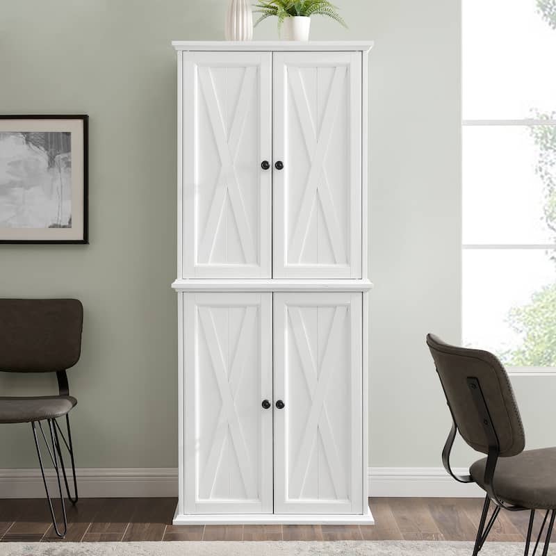 Crosley Clifton Tall Pantry - 30"W x 15.75"D x 72"H
