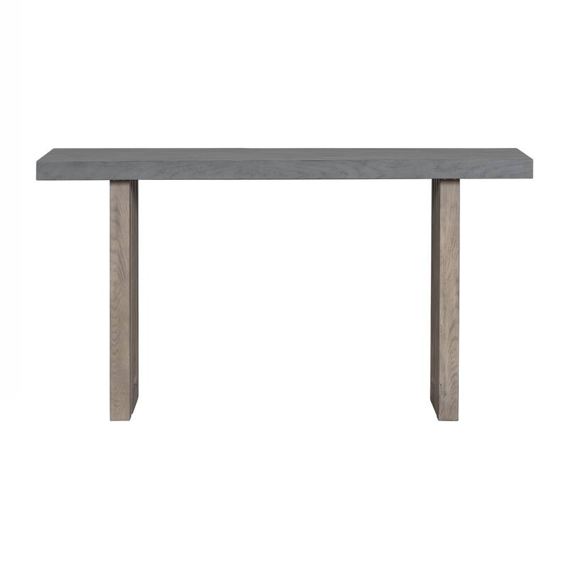 Console Table with Distinctive Side Shapes, Suitable for Entryway, Hallway, Living Room, Foyer, Corridor