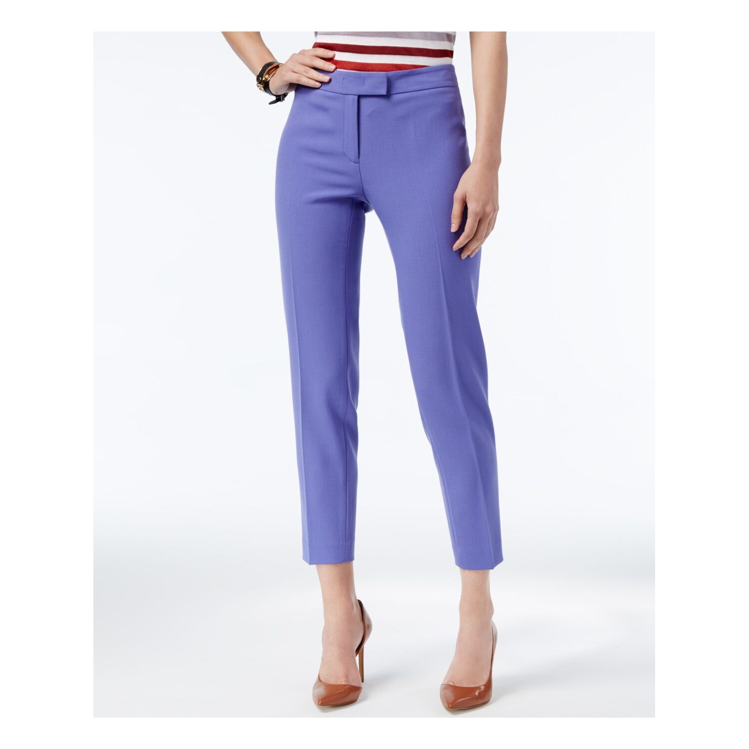 purple work pants