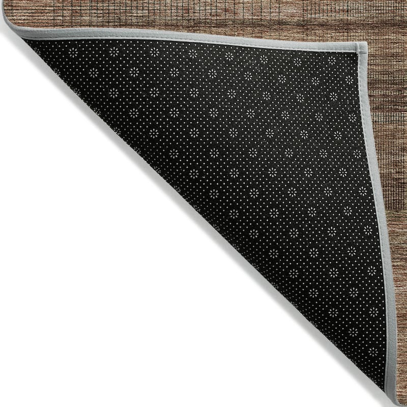 Machine Washable Indoor/ Outdoor Chantille Contemporary Imprints Rug