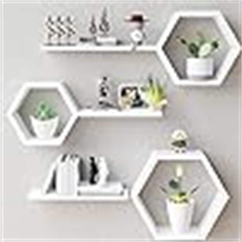Floating Shelves Wall - 3.94"D x 12.99"W x 11.42"H