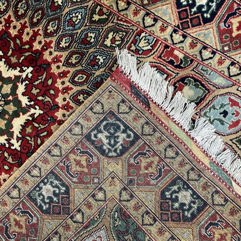 HERAT ORIENTAL Handmade Tabriz Design Wool Rug - 3'4" x 5'
