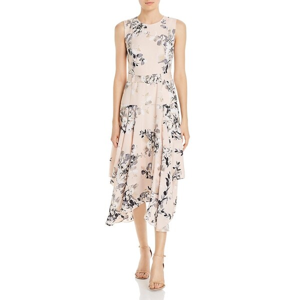 handkerchief hem cocktail dress