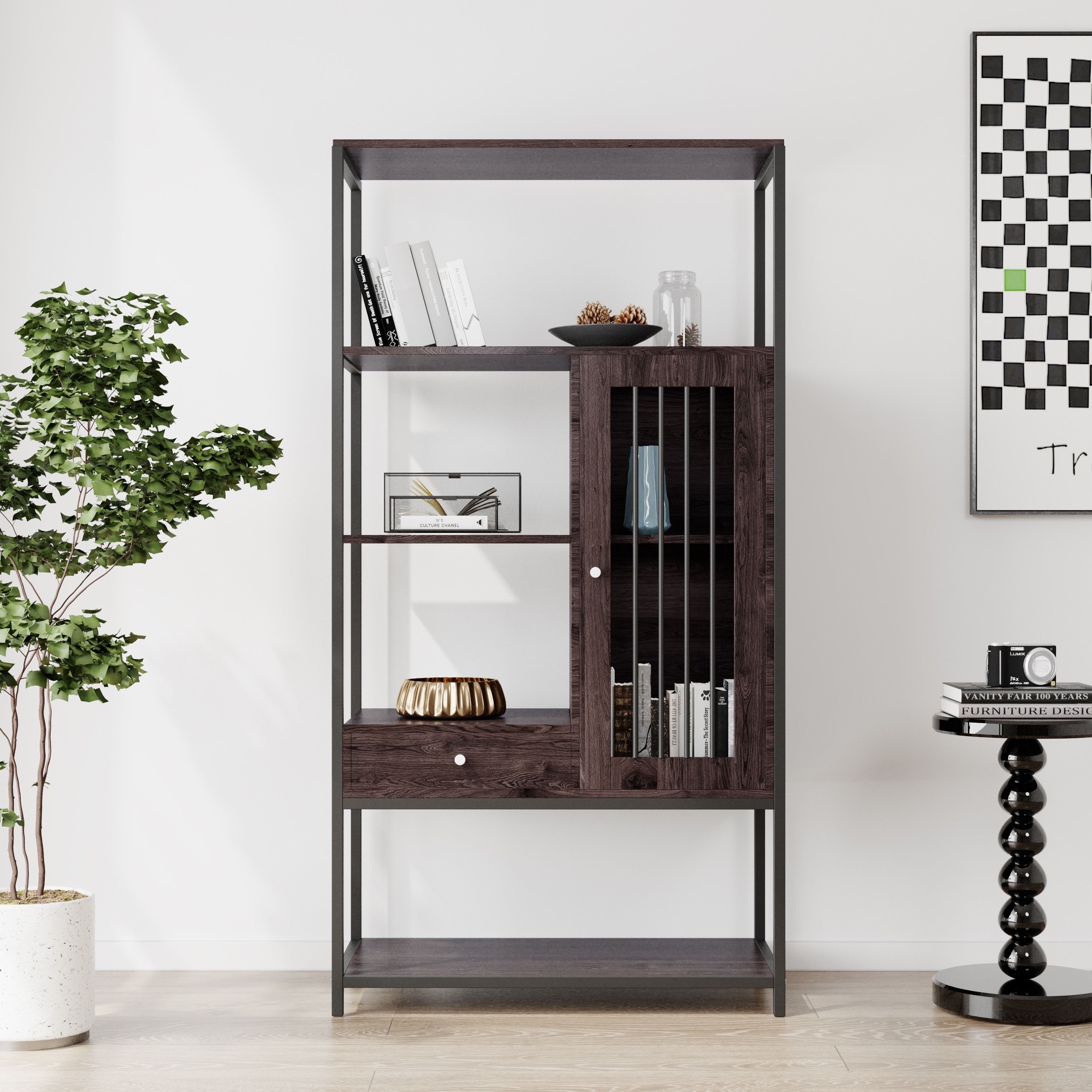 5 tier deals display shelf