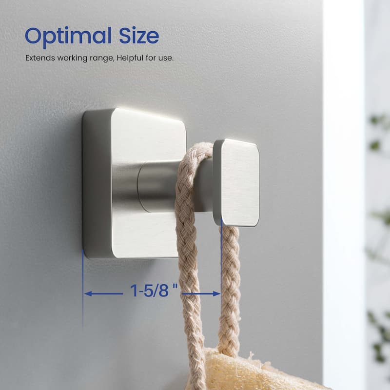 Blaze Bathroom Towel & Robe Hook