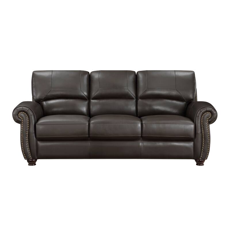 Ionia 3-Piece Leather Match Living Room Sofa Set