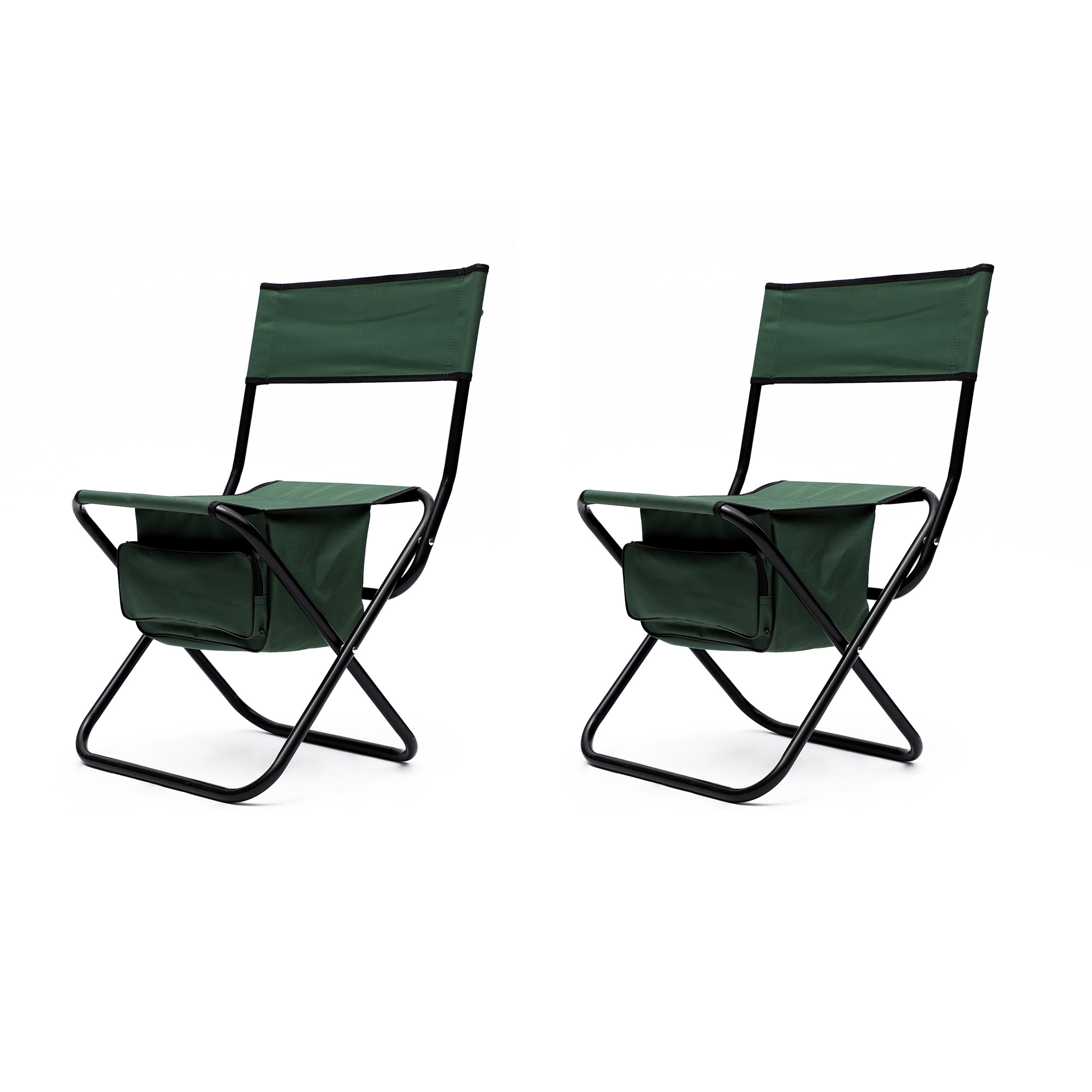 2-piece Folding Outdoor Chair with Storage Bag, Portable Chair for Outdoor  Camping - Bed Bath & Beyond - 37506767