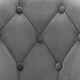 preview thumbnail 33 of 32, Modern Velvet Tufted Back Round Accent Rocking Chair for Teenager