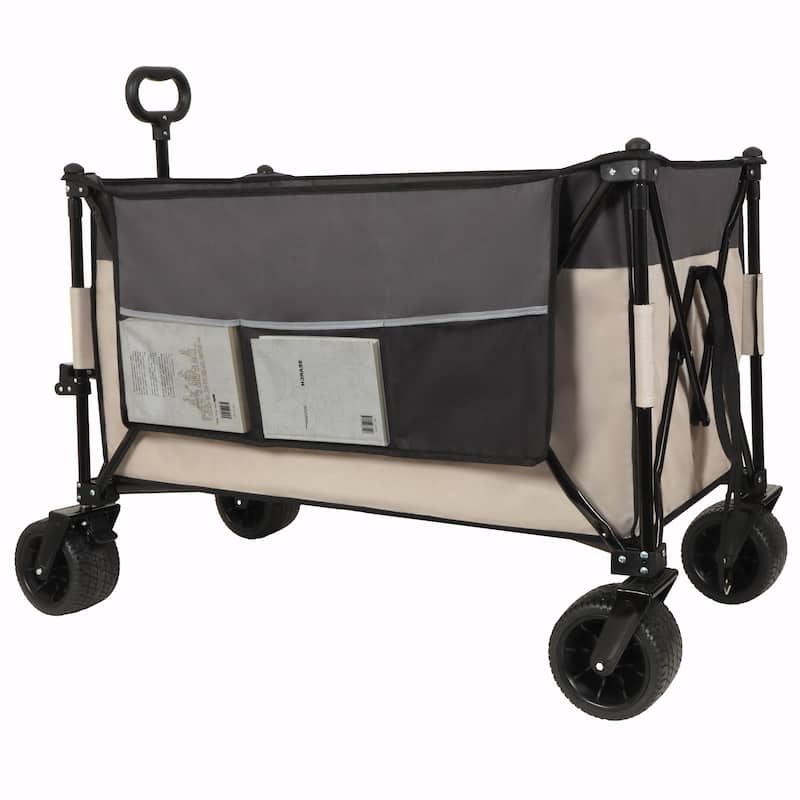 Extra Large 300L Heavy-Duty Folding Wagon Cart
