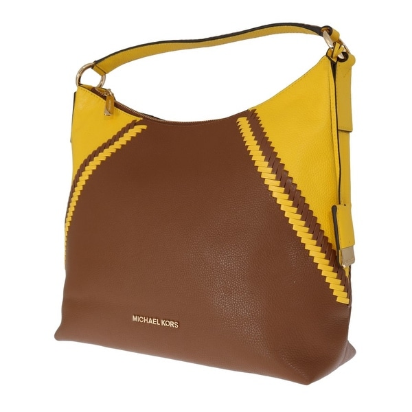 michael kors monogram handbag yellow