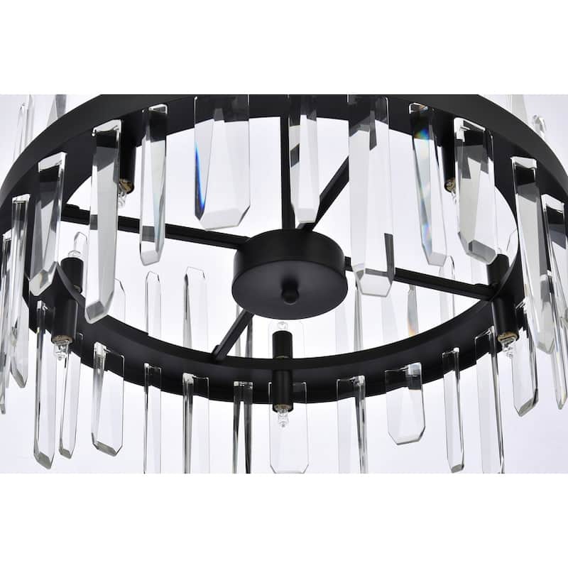 Indigo Home 20 inch crystal round pendant