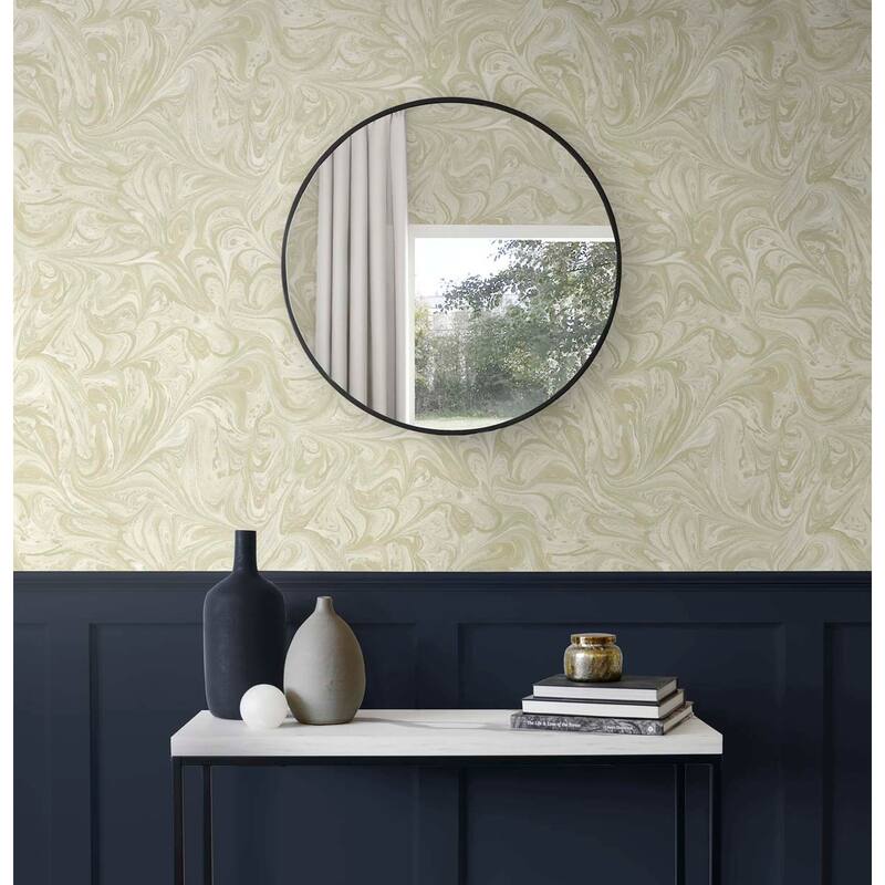 Seabrook Designs Aliyah Abstract Unpasted Wallpaper