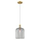 Option Brushed Brass / Light Smoke Shade