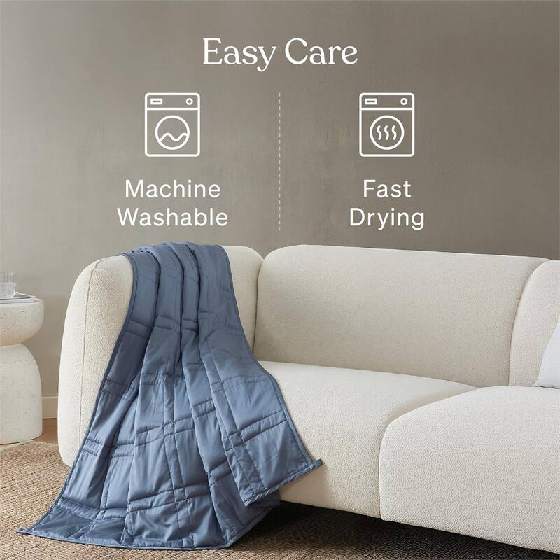 Cool Cotton Weighted Blanket - 12lb Throw