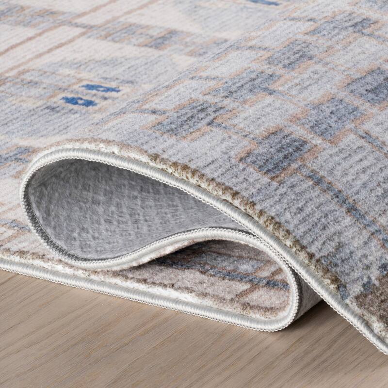 Nuloom Jasari Abstract Handmade Wool Area Rug