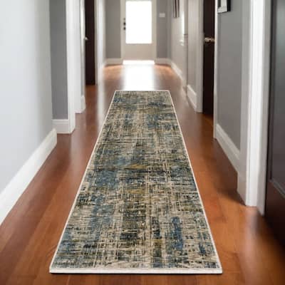 HomeRootsAbstract Modern Runner Area Rug