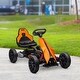 preview thumbnail 5 of 8, 12V Electric Go Kart for Kids - Orange