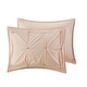 preview thumbnail 9 of 9, The Curated Nomad Jessie Blush Cotton 3-piece Comforter Set