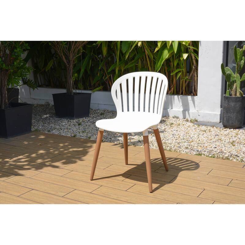 Amazonia Rawlins 9pc 100 FSC Wood Outdoor Patio Dining Set