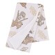 preview thumbnail 2 of 2, Disney B is for Bambi Tan, Gray, and White Super Soft Plush Sherpa Baby Blanket