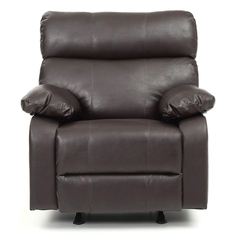 Manny Faux Leather Rocker Recliner