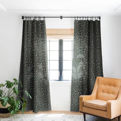 1-piece Blackout Mini Leaves 1 Made-to-Order Curtain Panel
