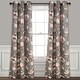 preview thumbnail 8 of 13, Silver Orchid Lane Blackout Window Curtain Panel Pair