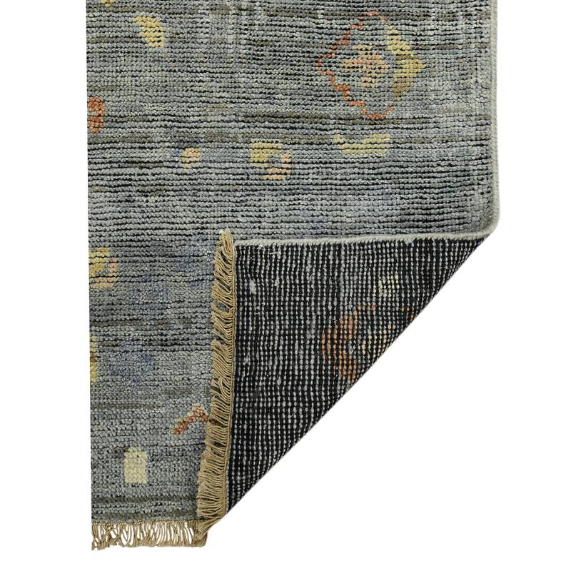 Jwell Bressa Transitional Floral Hand-Knotted Area Rug