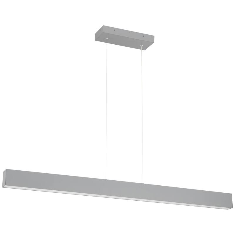 Access Lighting Form Dual Voltage LED Linear Pendant - Gray