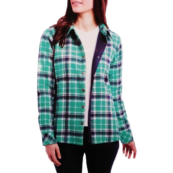 fleece lined hooded flannel shirt jacket