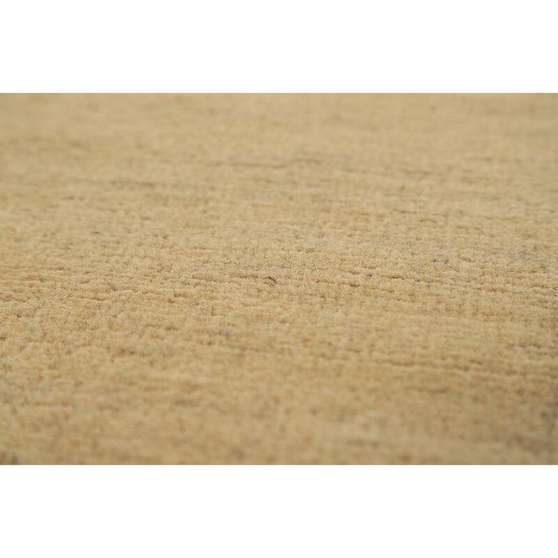 Gabbeh Modern Oriental Rug Hand-Knotted Wool Carpet - 4'10"x 6'5"