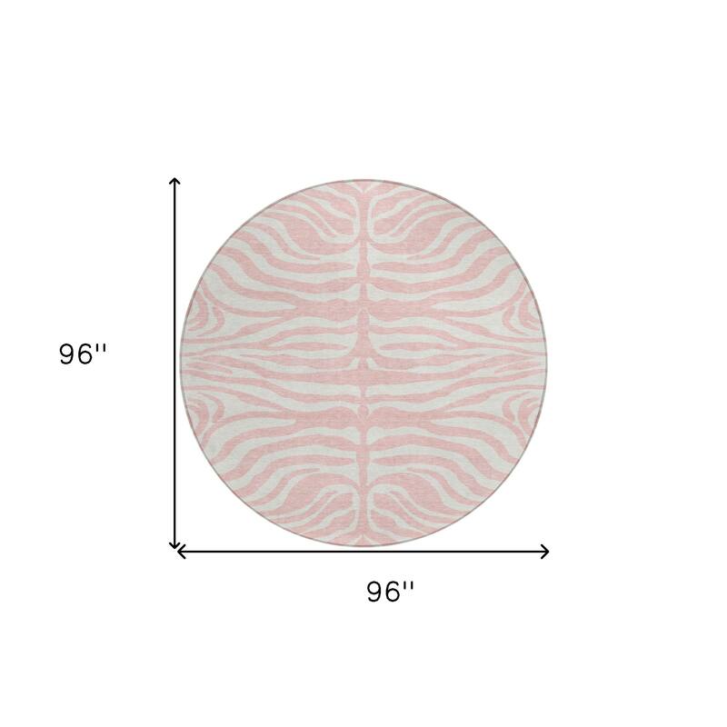 HomeRoots Animal Print Transitional Rectangle Outdoor Rug