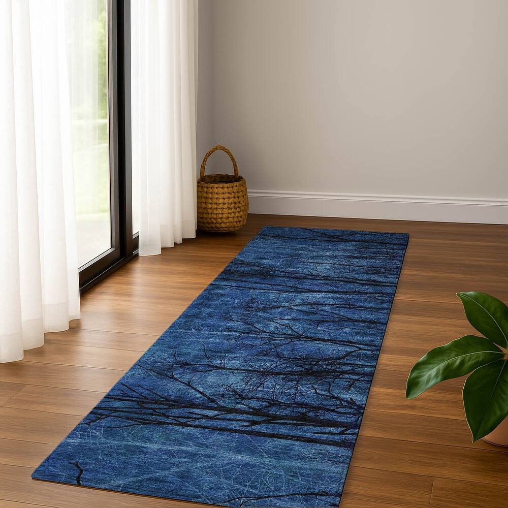 Premium Washable Super Soft Modern Forest Mayfield Rug