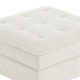 preview thumbnail 38 of 83, 31.78" W Oversized Square Upholstered Storage Ottoman with Wooden Tray