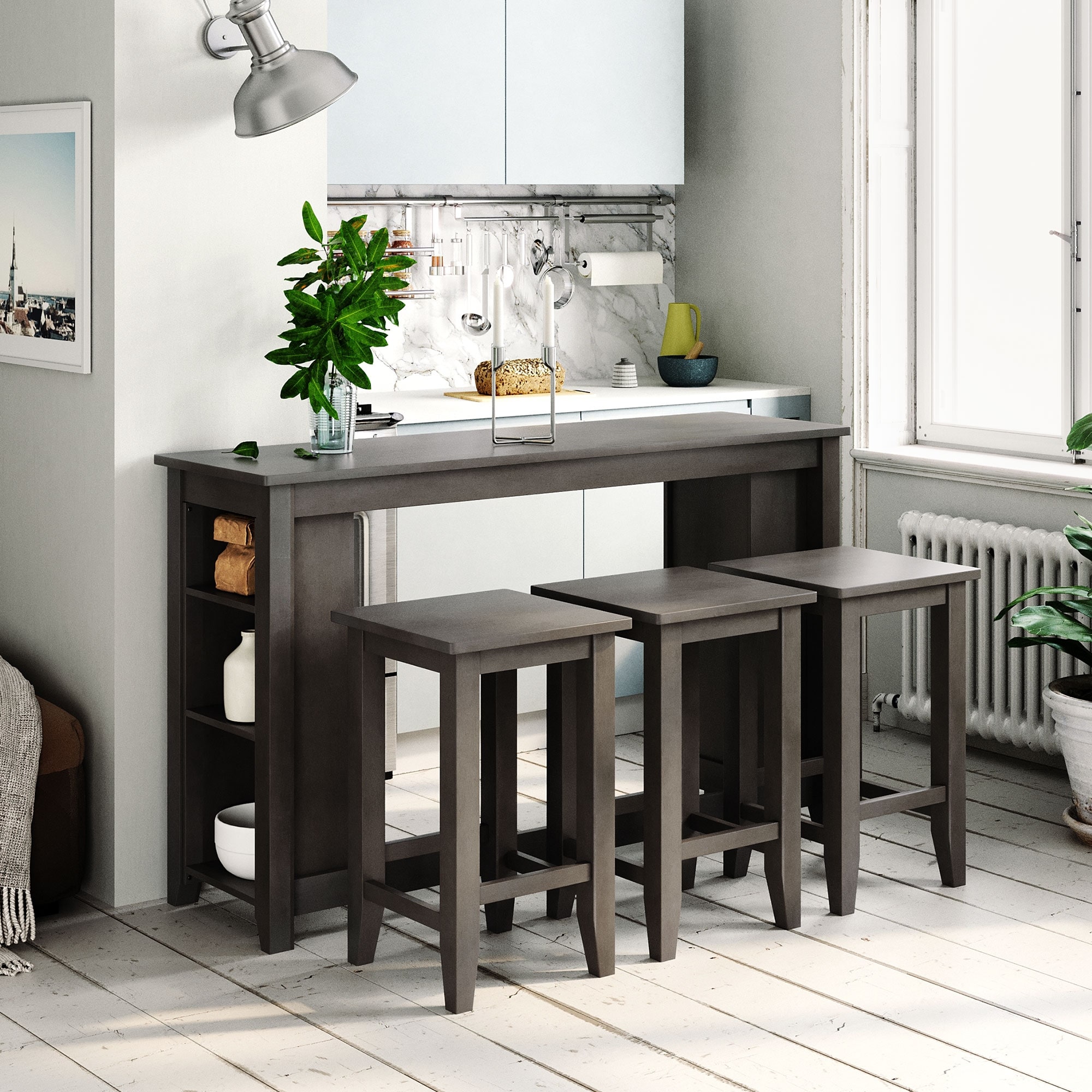 Ikea dining table counter height sales