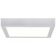 preview thumbnail 1 of 5, Ulko Exterior 1-light Silver Medium Square LED Outdoor Flush Mount
